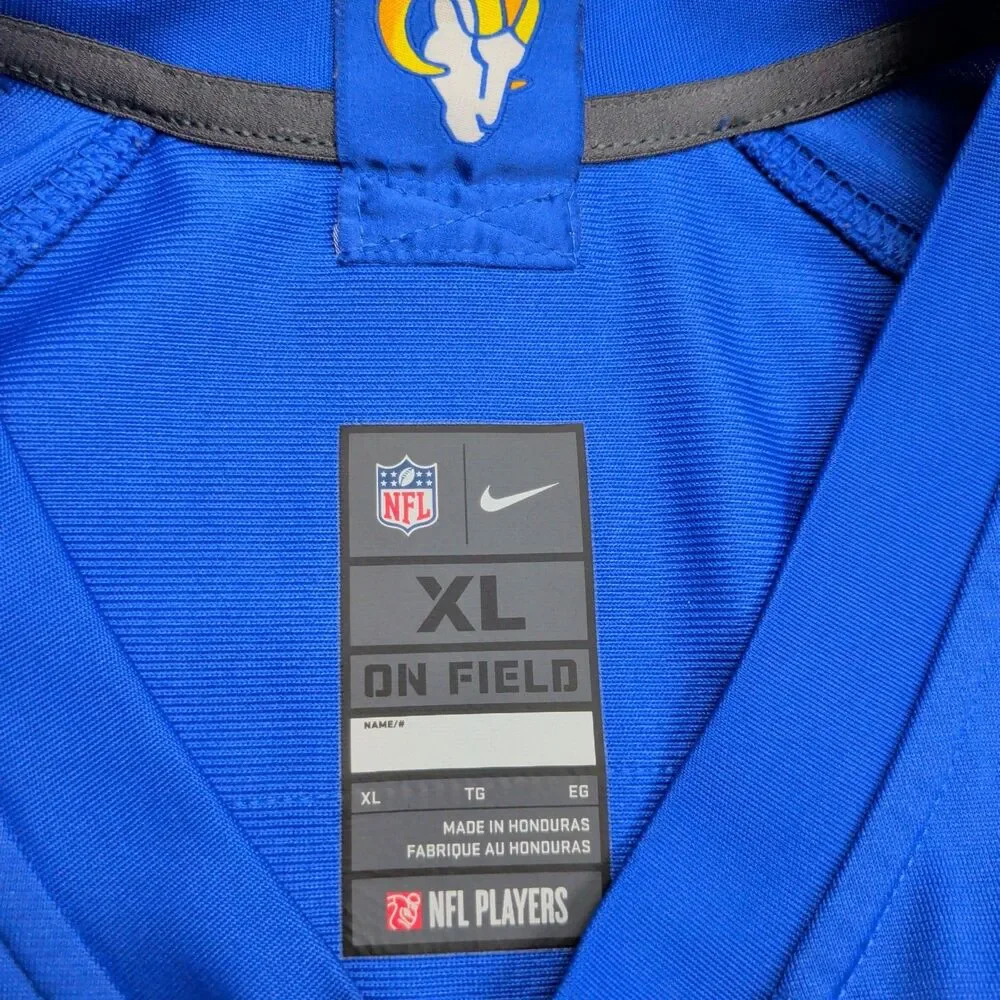 Nike Cooper Kupp Los Angeles Rams Jersey Mens XL NFL On Field‎ Vapor Limited